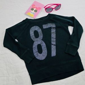 p.s Aeropostal kids pullover black size 6